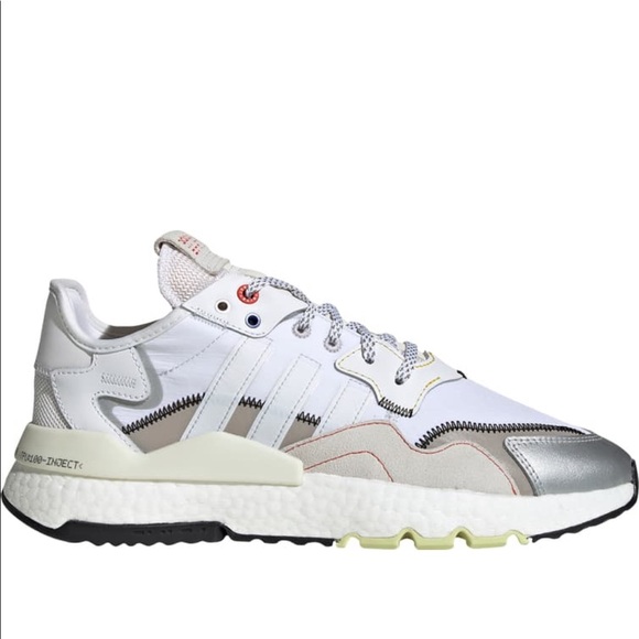 Adidas Nite Jogger ORBGRY/FTWHT/HIRERE - Picture 10 of 15
